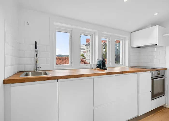 Modern Penthouse With A View - Behind Bryggen