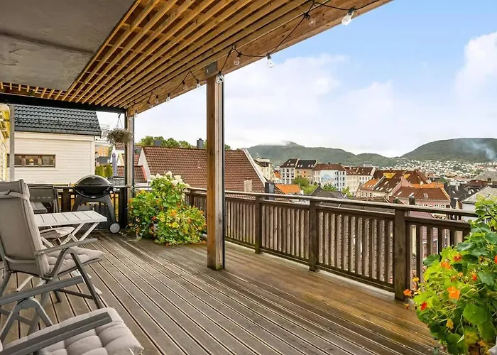 Dinbnb Homes I Panorama View 600M From Bryggen