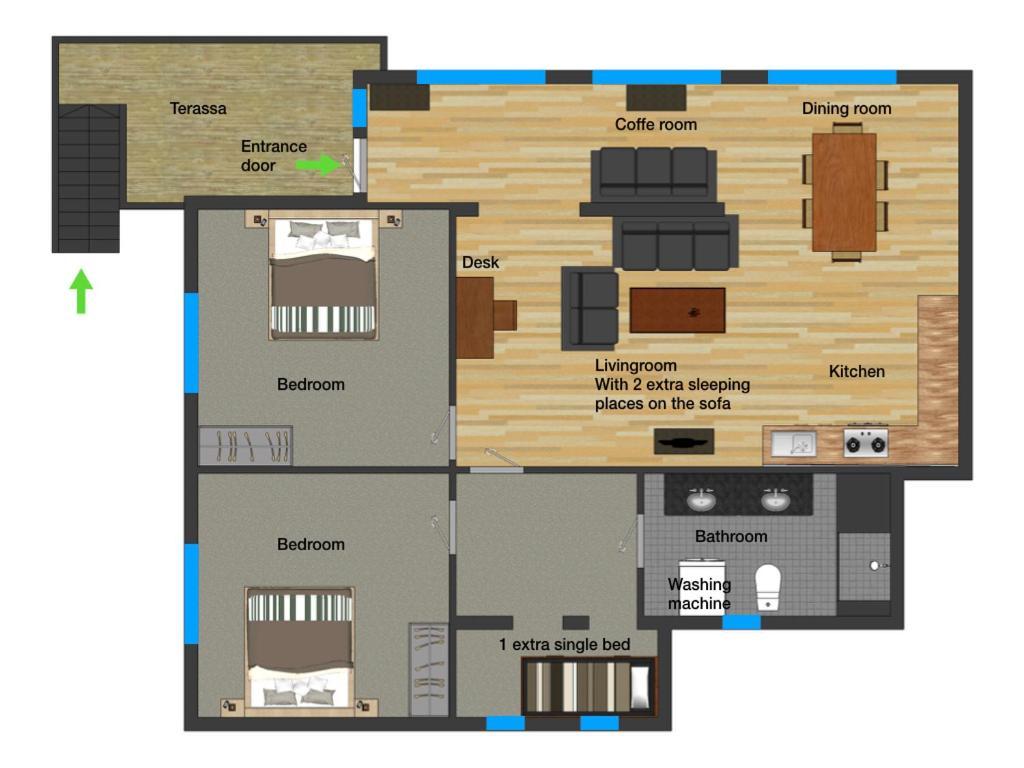 Apartment 7 Mountains Apt #1