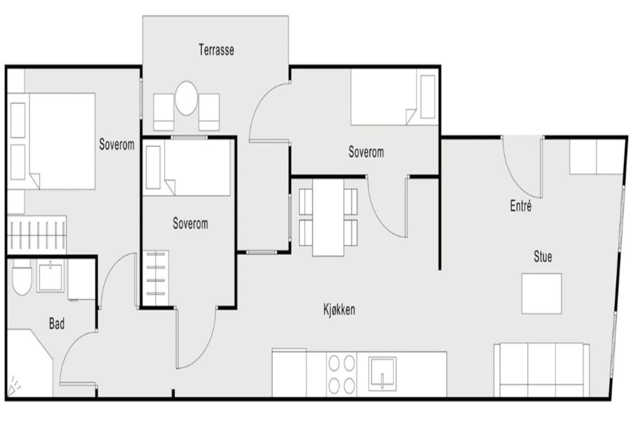 Apartment Center Bergen