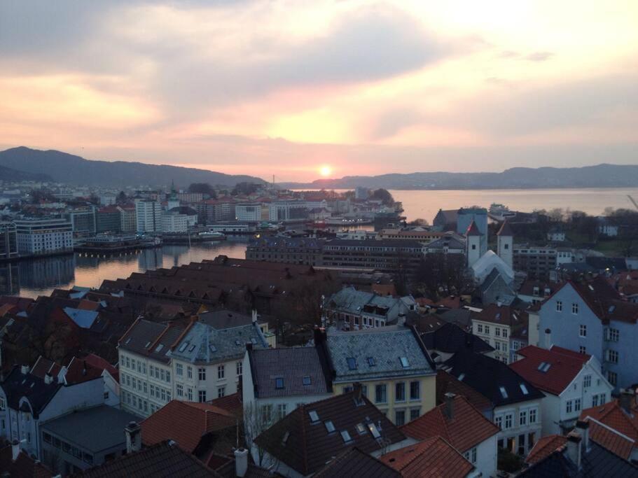 Apartment Stunning View Of The City Of Fjords *