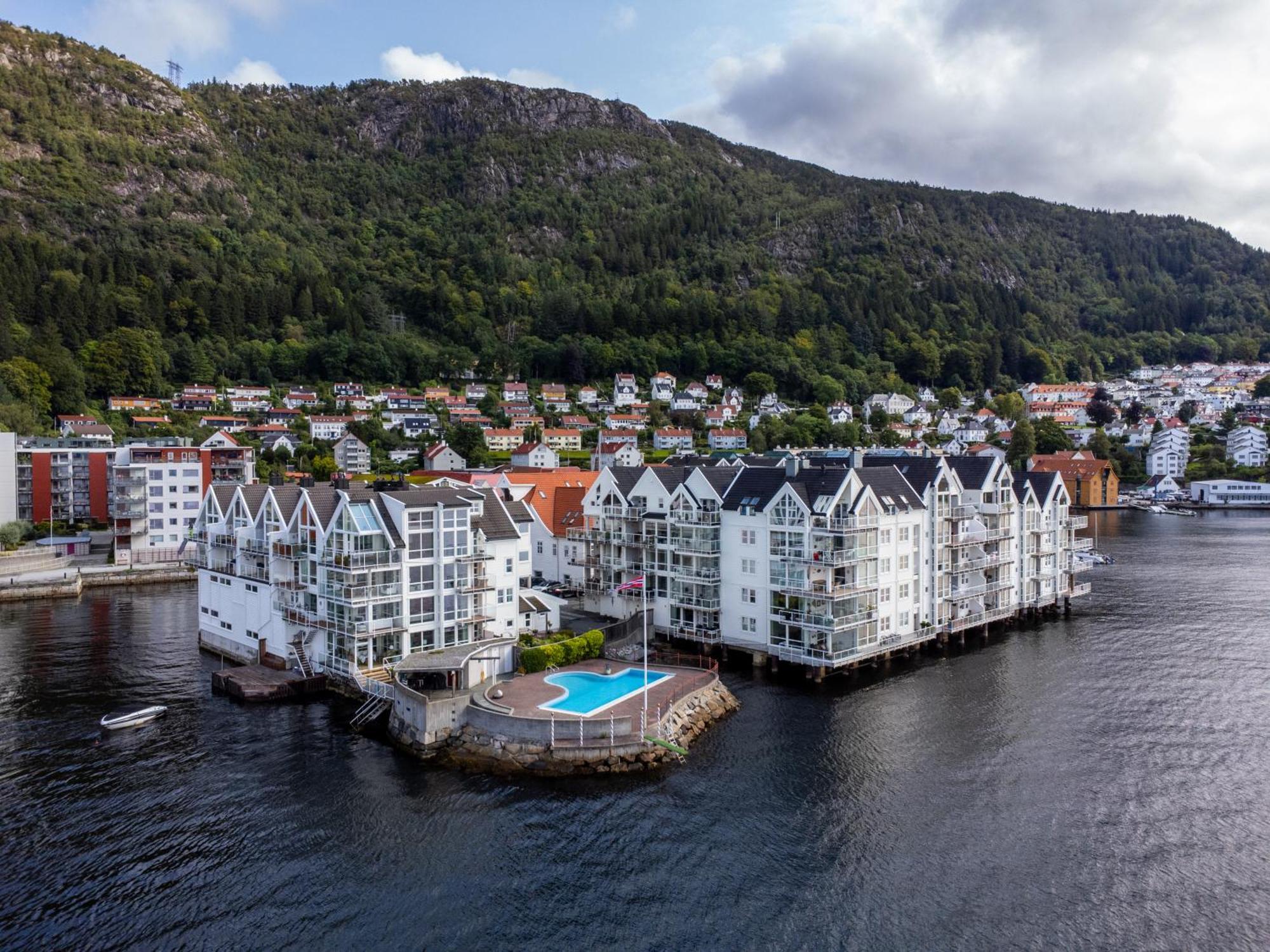 Dinbnb Lux I At The Exclusive City Fjord Island I Free Parking Apartment Bergen