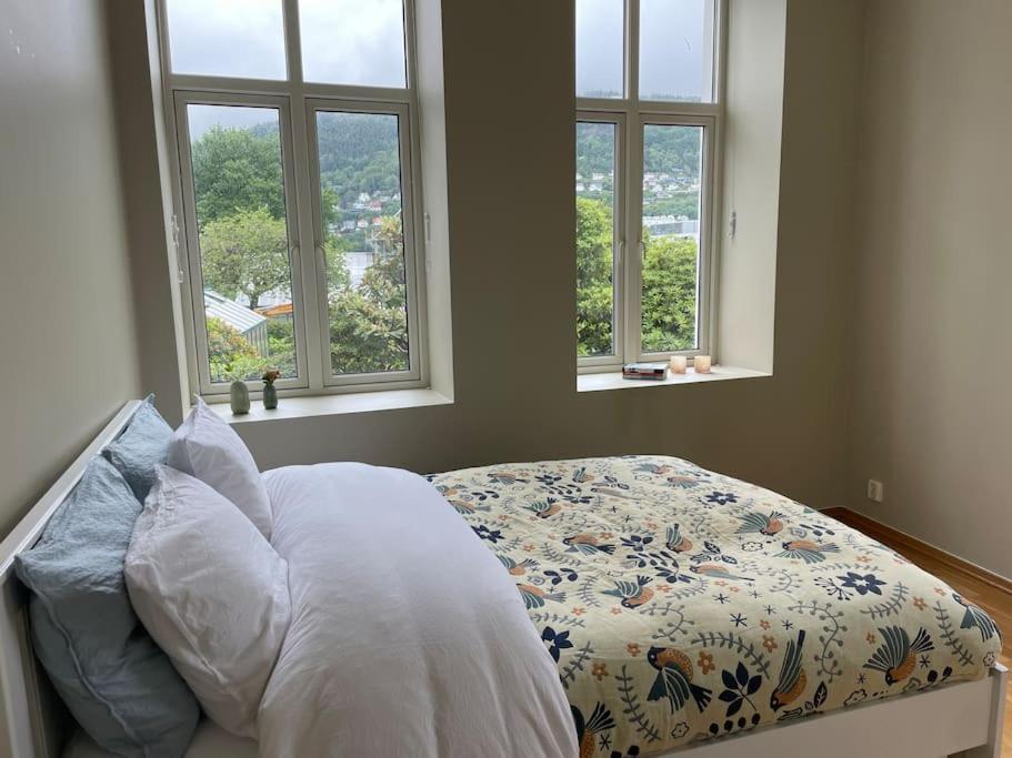 Modern With Panoramic View In Apartment Bergen