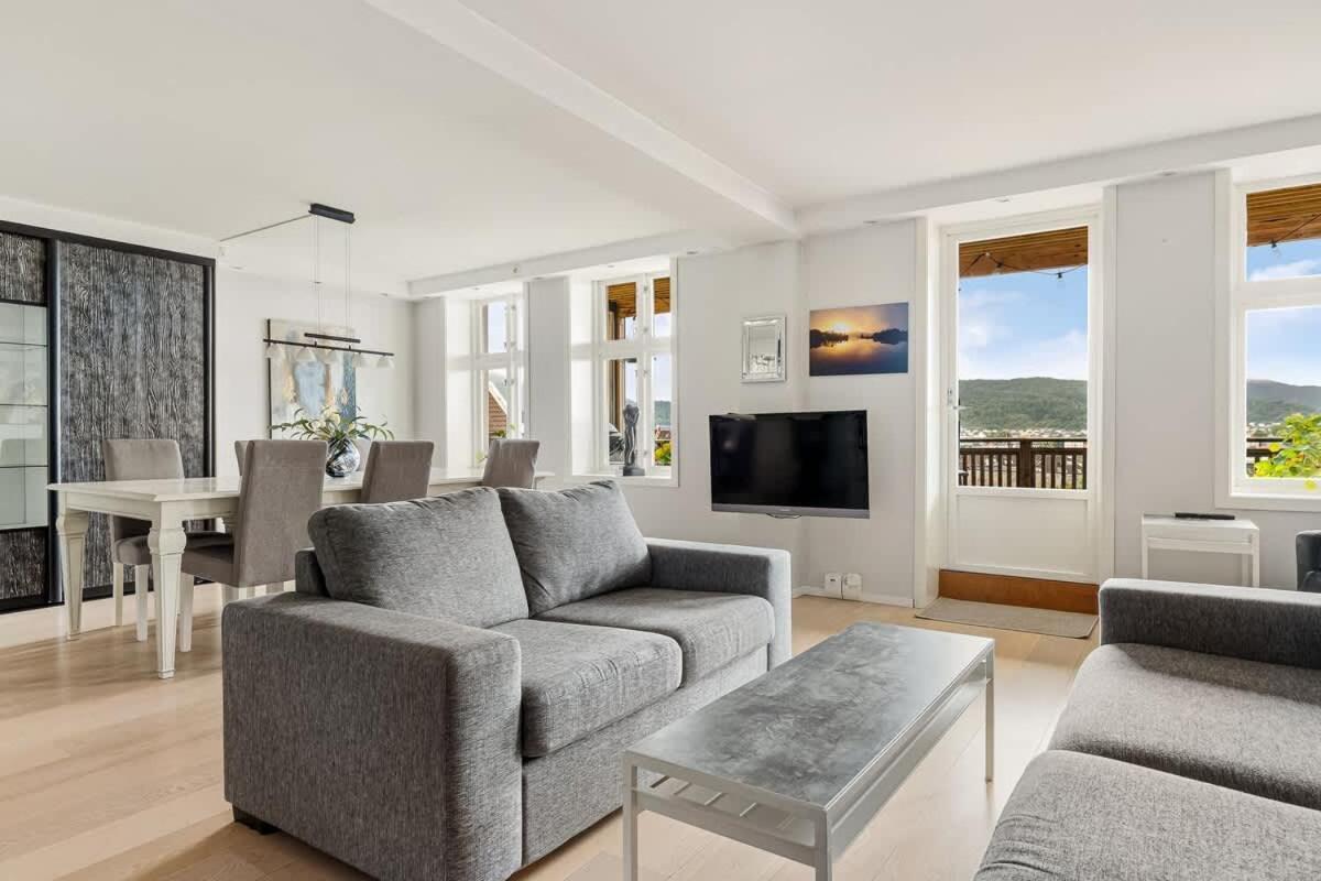 Apartment Dinbnb Homes I Panorama View 600m From Bryggen Bergen
