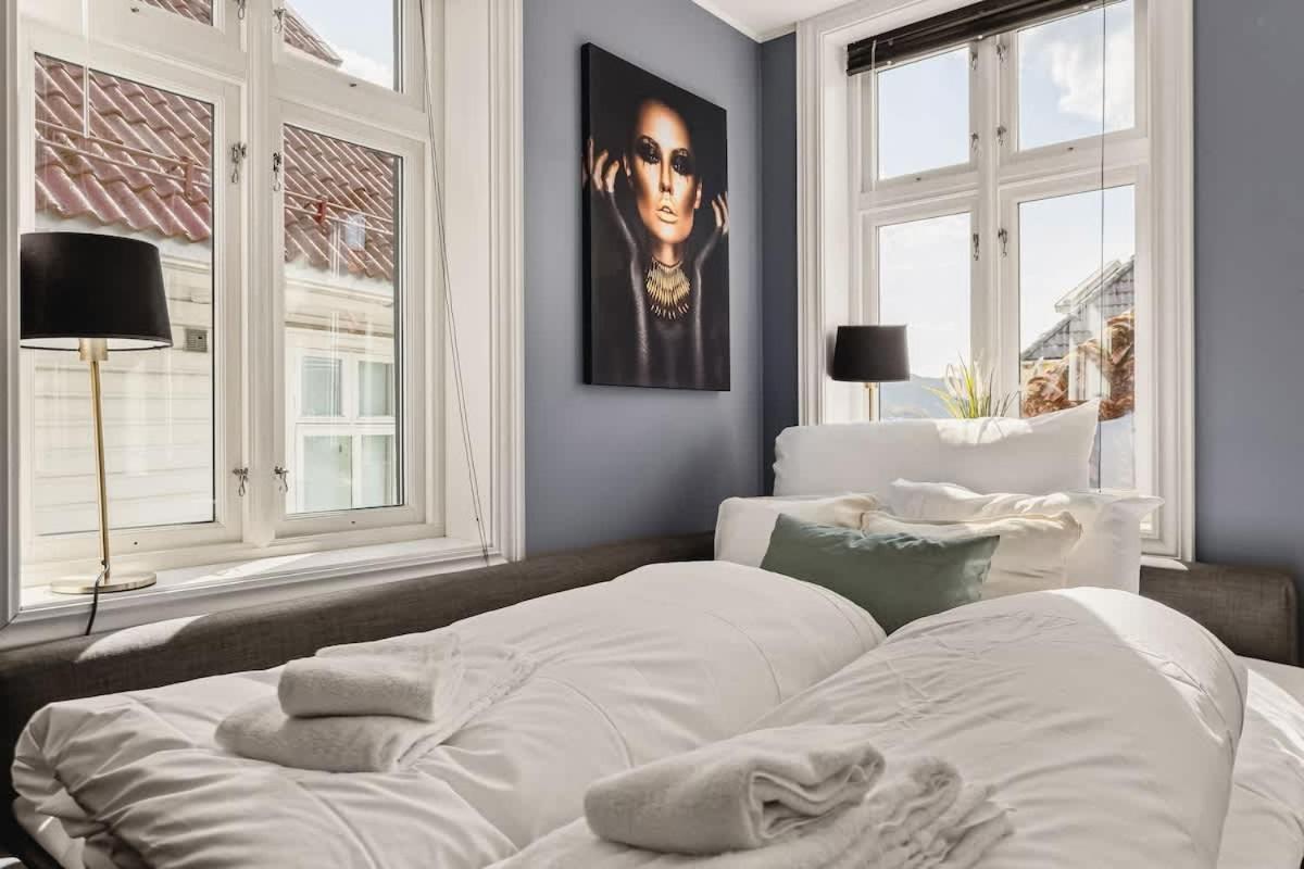 Dinbnb I 300m To Bryggen & Floien I Renovated 2023 Apartment
