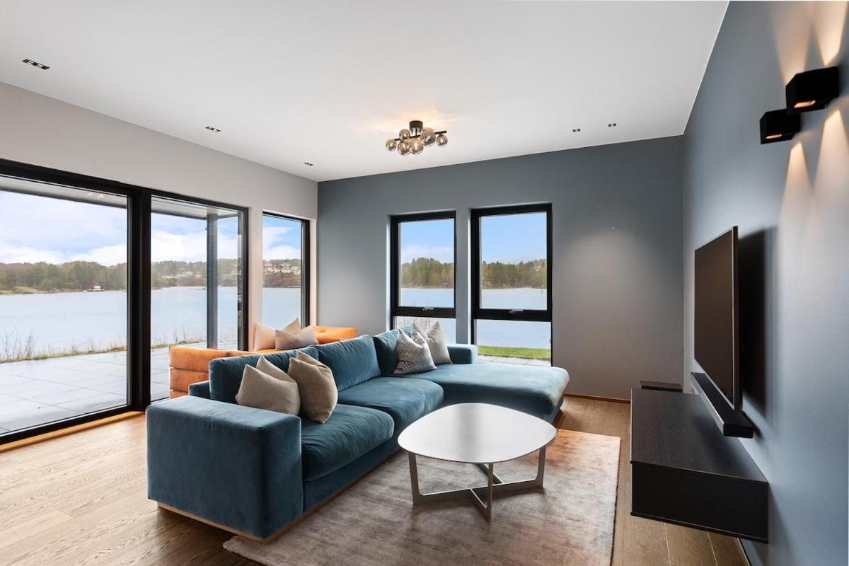 High-end With Private Rooftop And Sea Line * Bergen