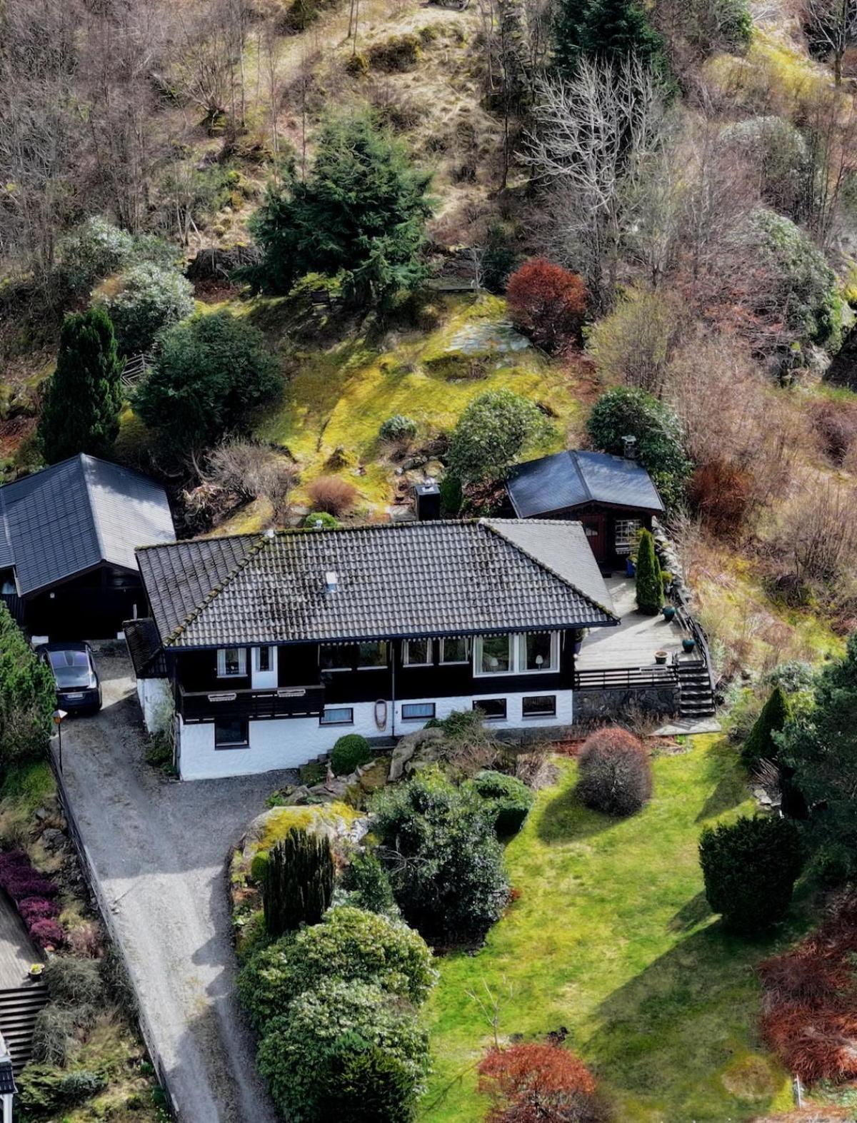 Single-family With Panorama View To The Fjord Bergen
