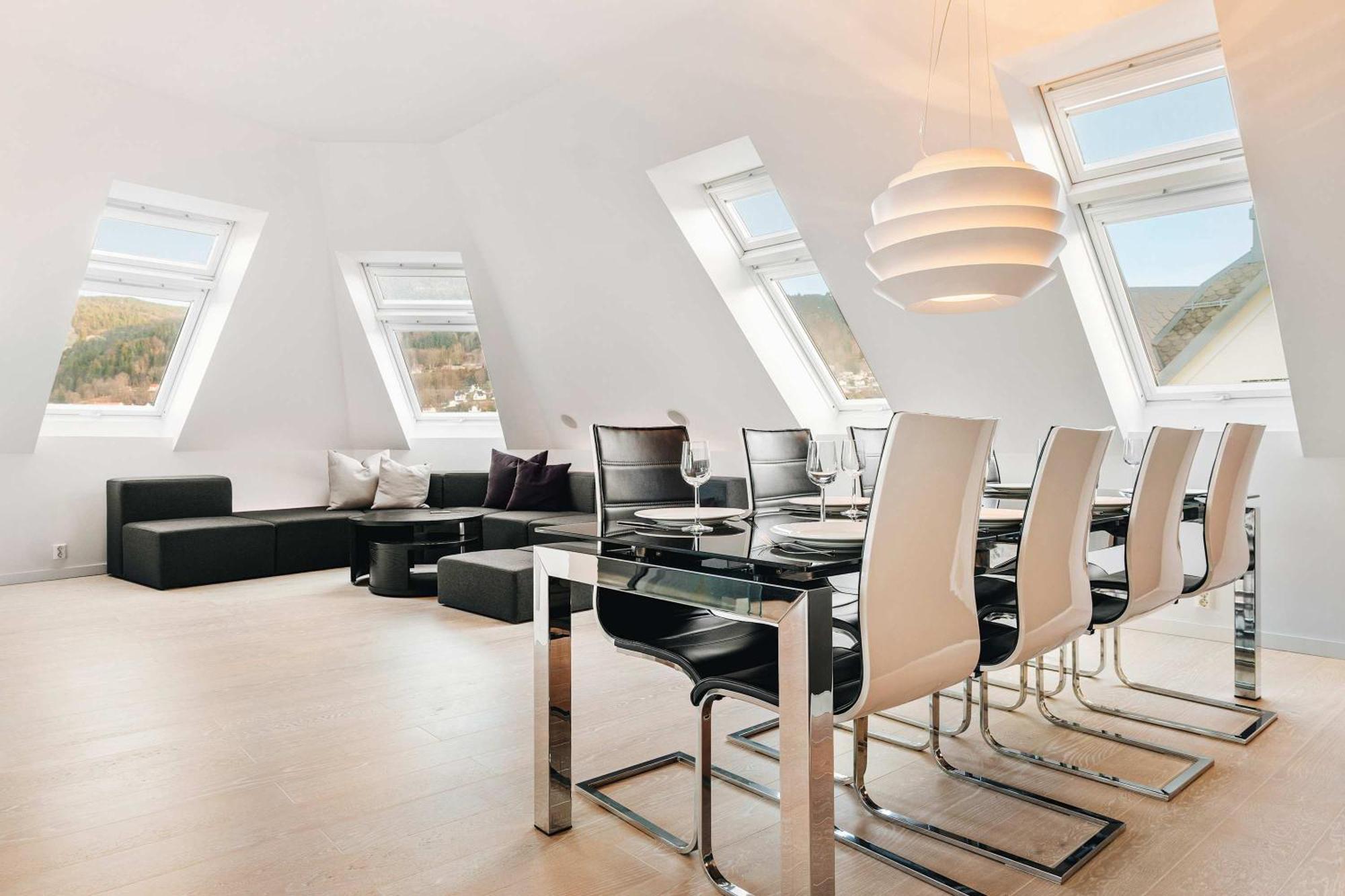 Dinbnb L Luxury Penthouse L Roof Terrace L Apartment *