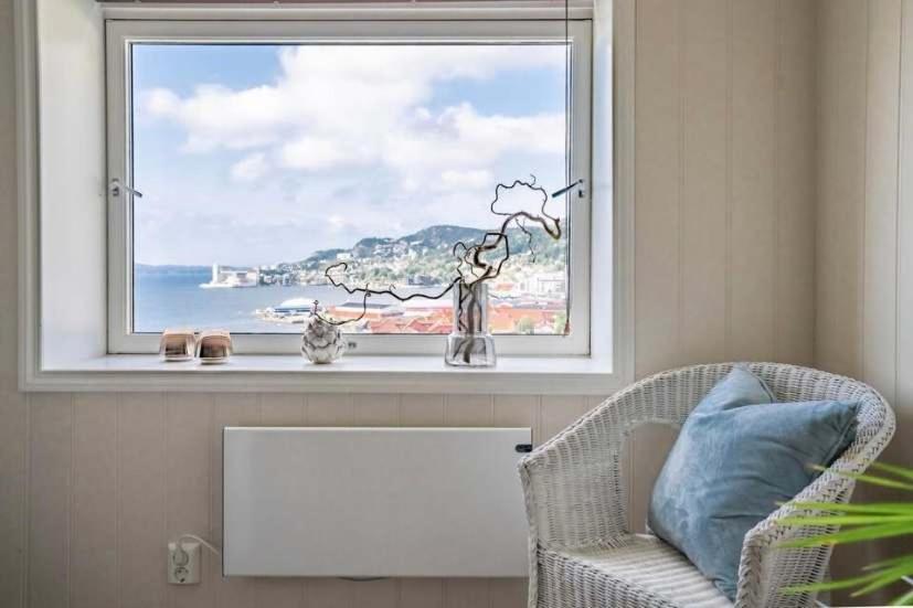Căn hộ Dinbnb L Sea View I Balcony I Fireplace I Near Bryggen *