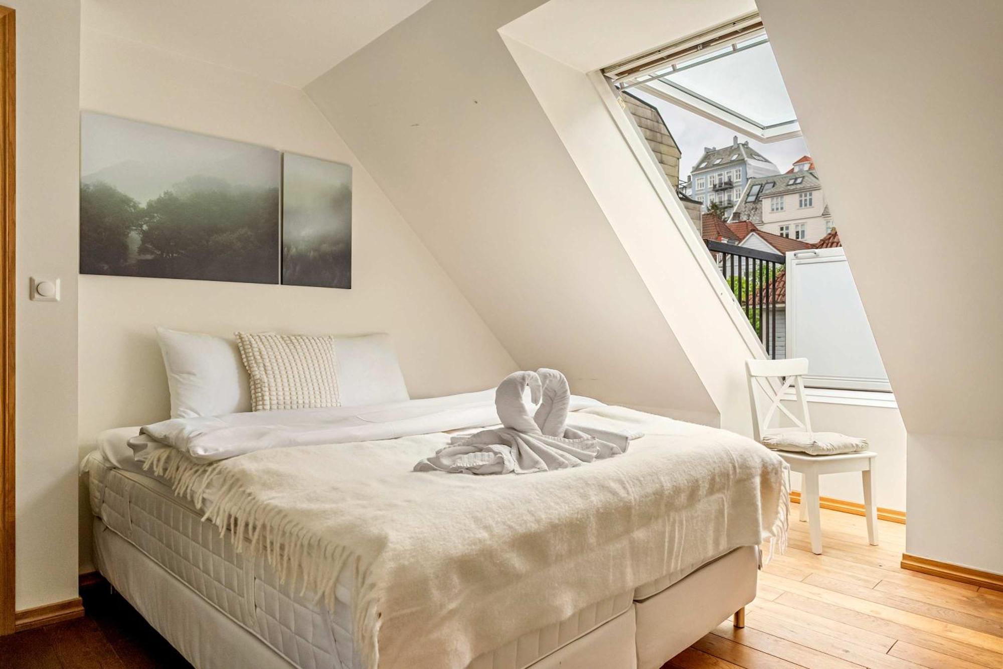 Dinbnb L 200m To Bryggen L Luxury 2 Bedroom L 2min To Floibanen * Bergen