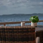 New! Sea Front Apt. With Terrace Above The Sea!