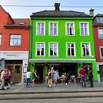 The Green House - Spacious Loft In Center Of Bergen