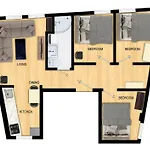 Family Friendly 3Br - Quiet Area - Behind Bryggen