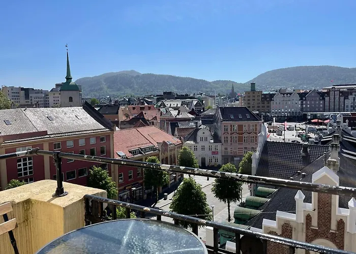 Bergen Penthouse - Best Balcony In The City