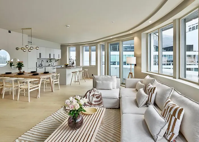 Brand New And Luxurious Penthouse In Bergen City Centre!