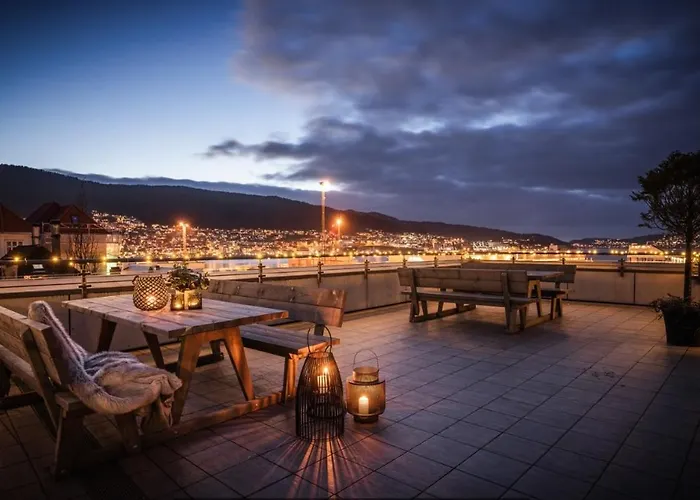 Penthouse With Private Balcony In The City Centre Of Bergen