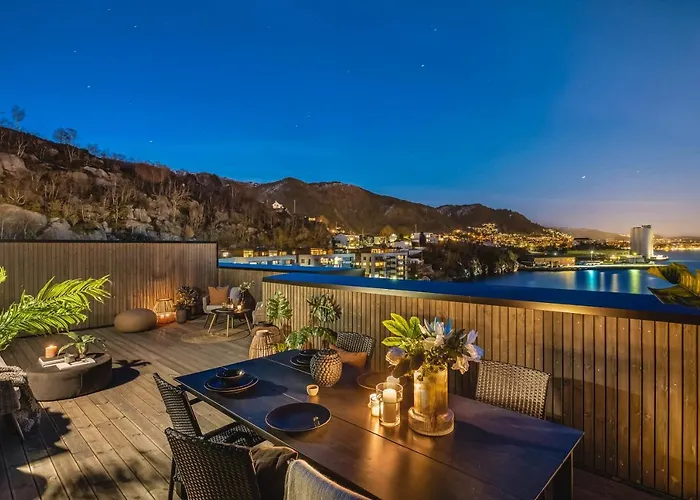Pent House In Bergen City