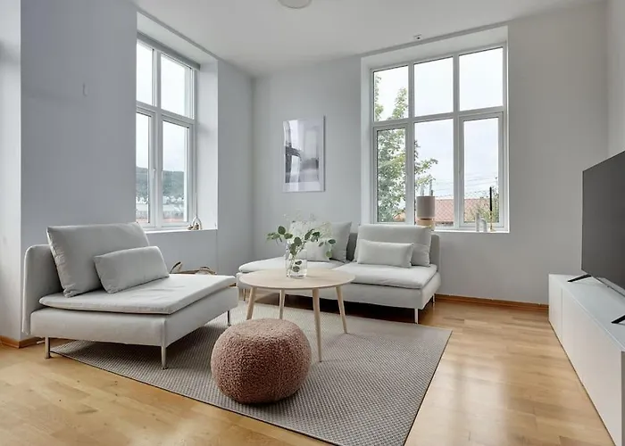 Lys & Luksurios Leilighet Midt I Bergen Sentrum!
