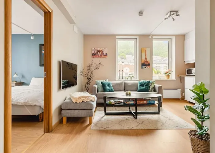 Dinbnb Apartments I Roof Terrace & Laundry In Sandviken