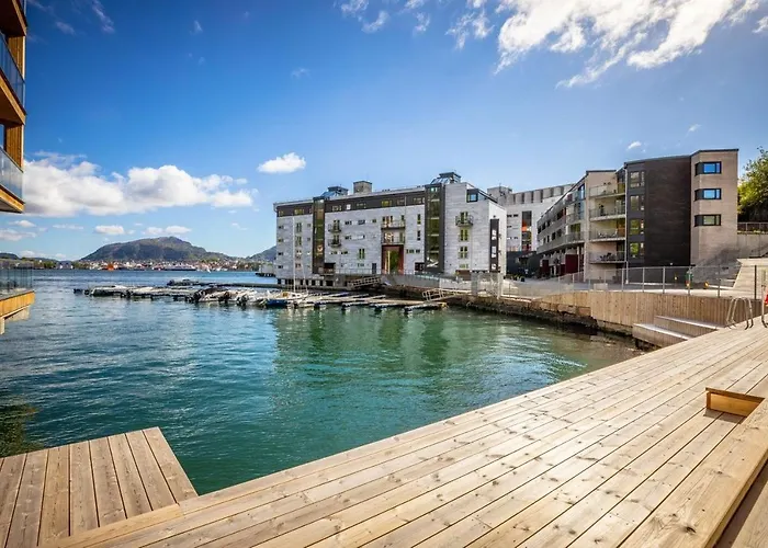 New Penthouse Apartment With Sea View In Bergen Centrum