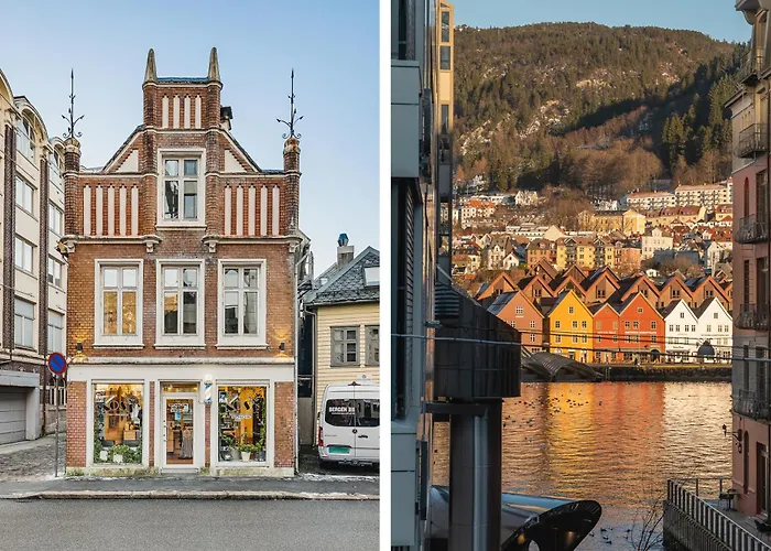 Live In Historic Building - View To Bryggen