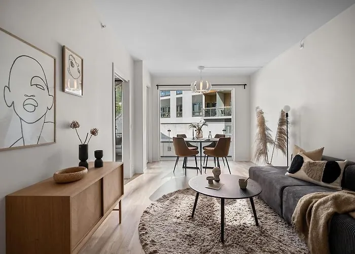 Modern Apartment With Balcony