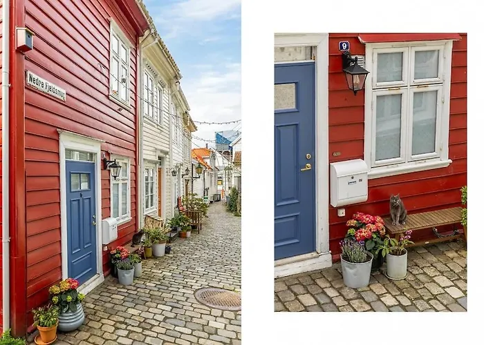 Det Lille Rode Huset Ved Floibanen