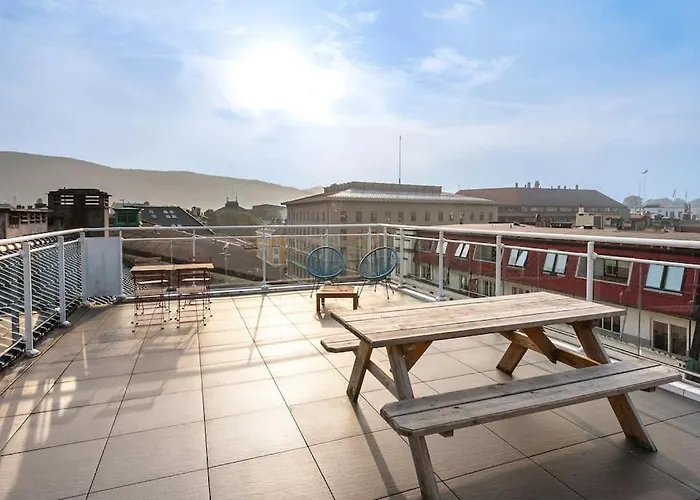 Flat In Bergen House With Outstanding Roof Terrace