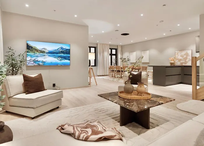Luxurious Villa In The Heart Of Bergen With Private Parking