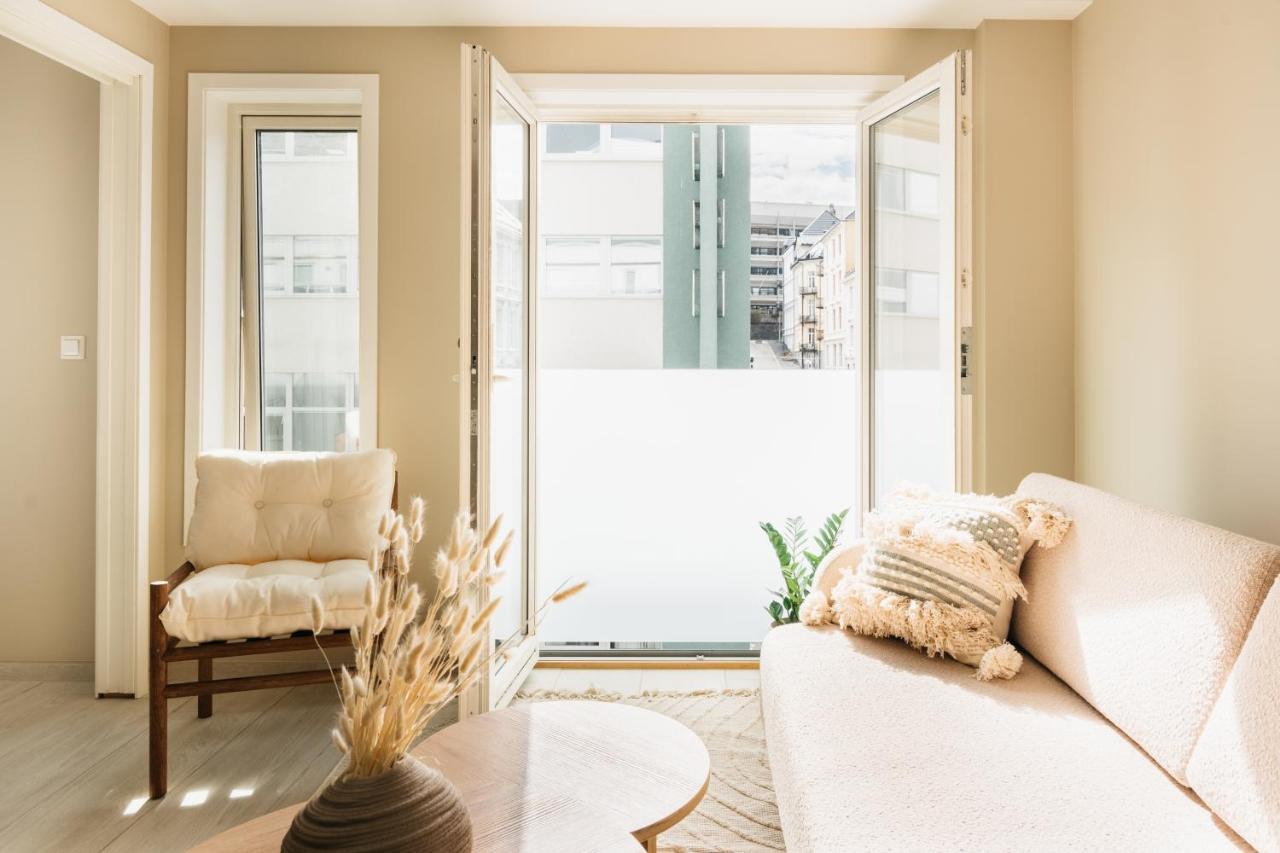Apartamento Urban - Stylish Scandinavian Gem With French Balcony Bergen