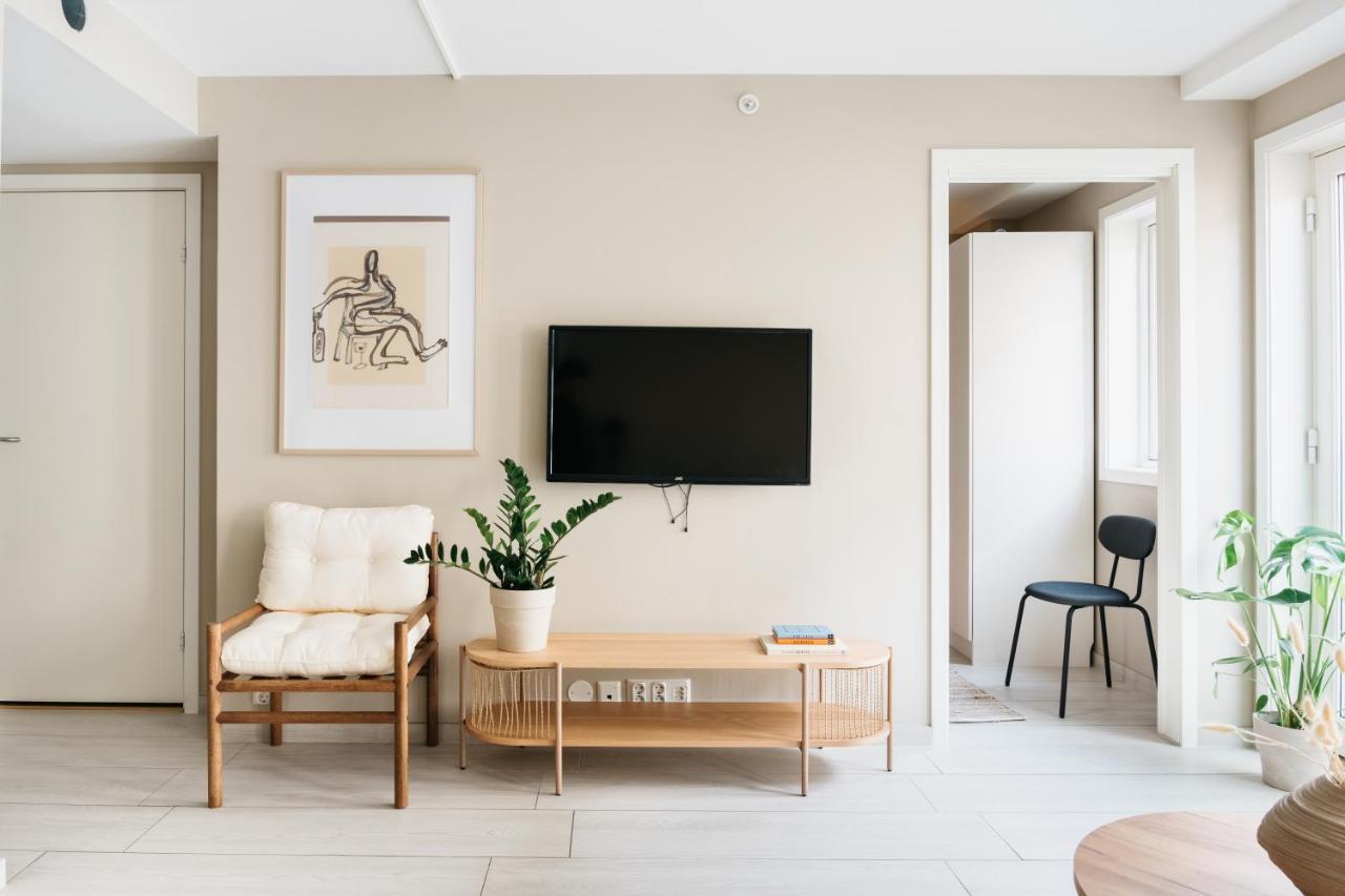 Apartment Urban - Scandinavian Comfort With French Balcony Bergen