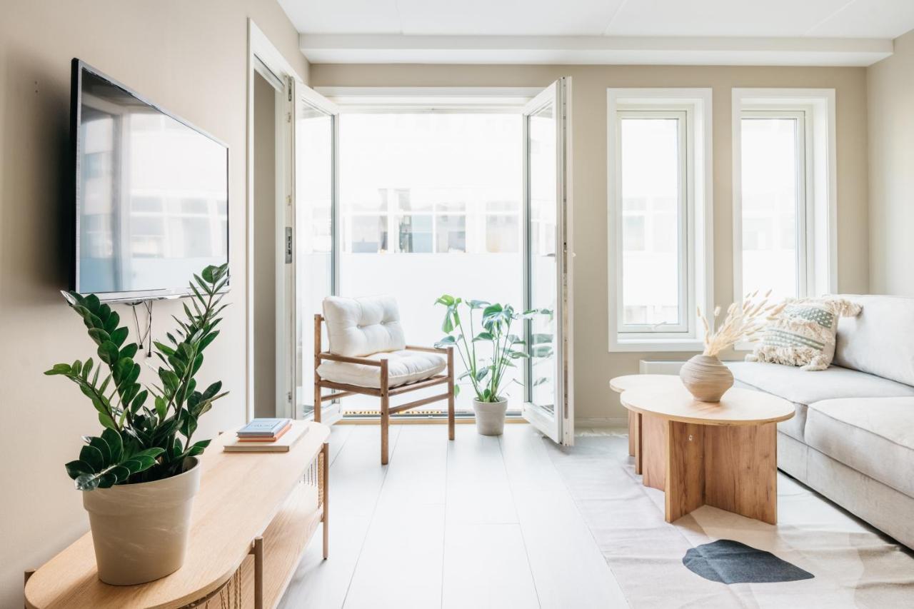 Urban - Scandinavian Comfort With French Balcony Apartment Bergen