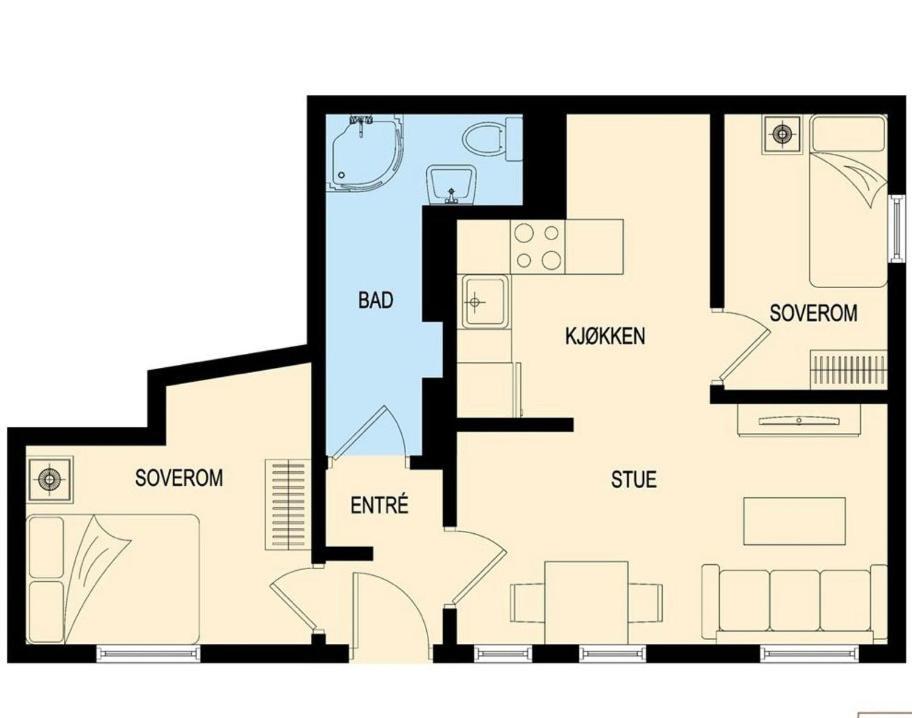 Steinkjellergaten Apartment *