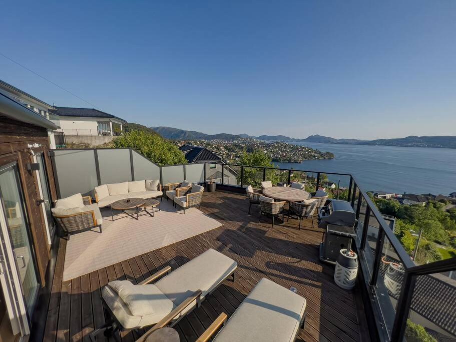 Sjoutsikt, Jacuzzi Og Solfylt Apartamento Bergen