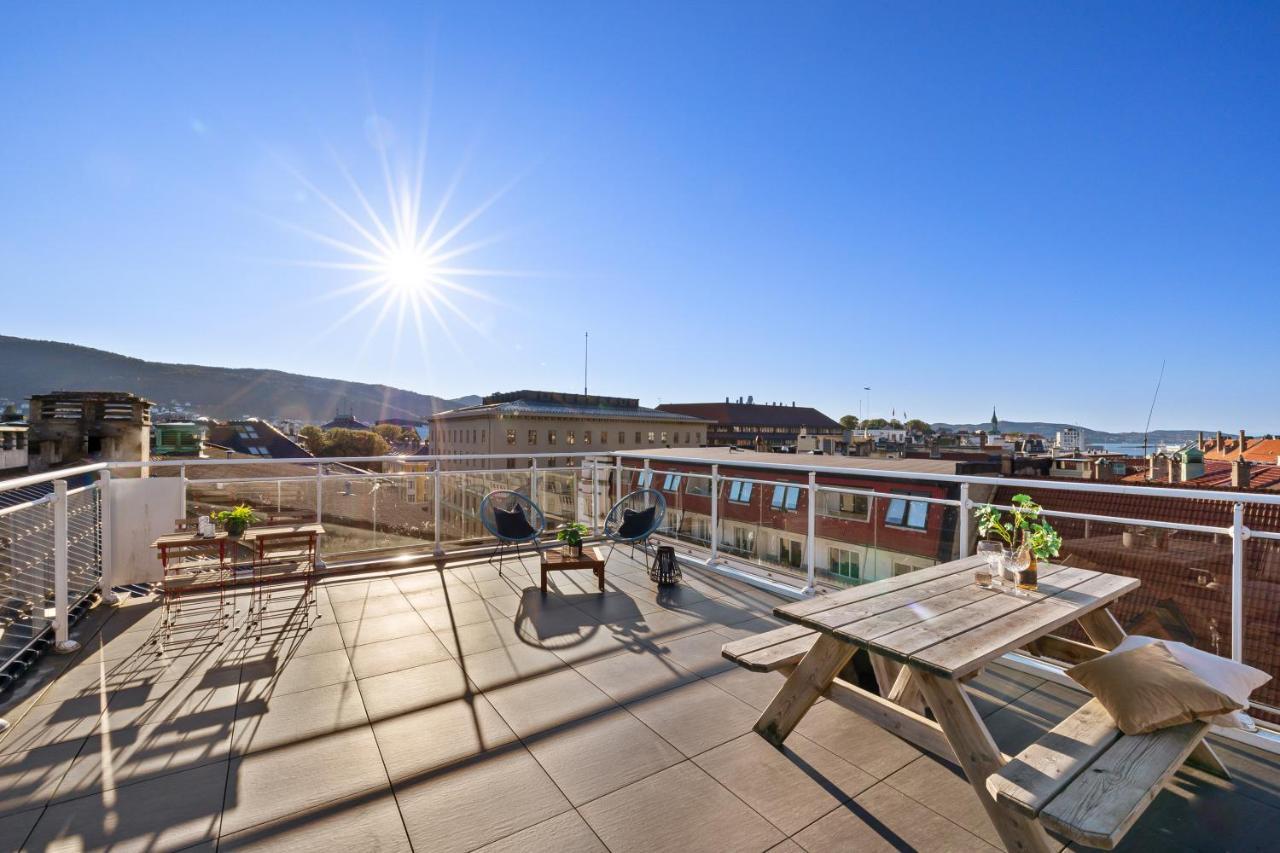 2 Min To Bryggen - Rooftop - Office With 49