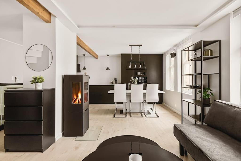 Dinbnb I Luxury Feel 100m From Bryggen