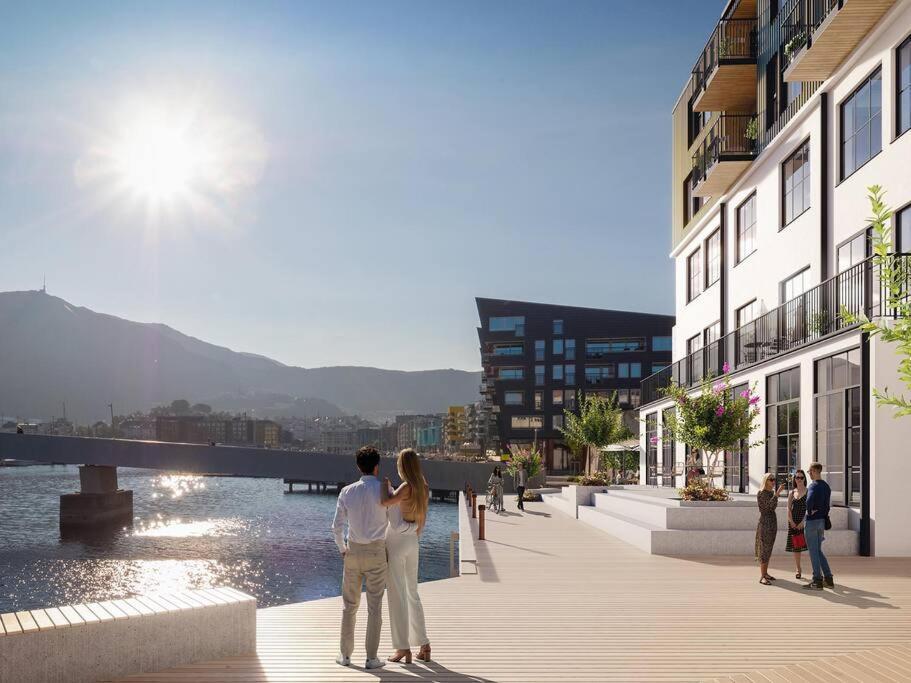 Apartment Sentrums-naer Med Sjoutsikt *
