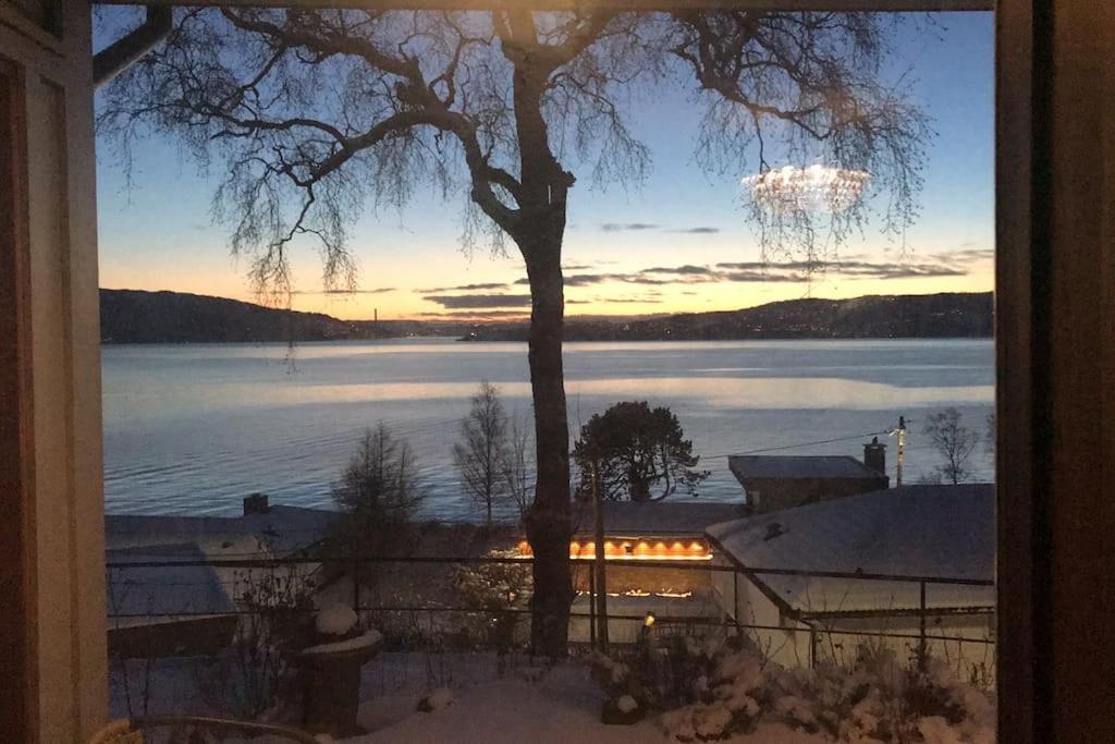 Villa Sentrumsnaer Enebolig Med Stor Hage, 100 M Fra Badestrand *