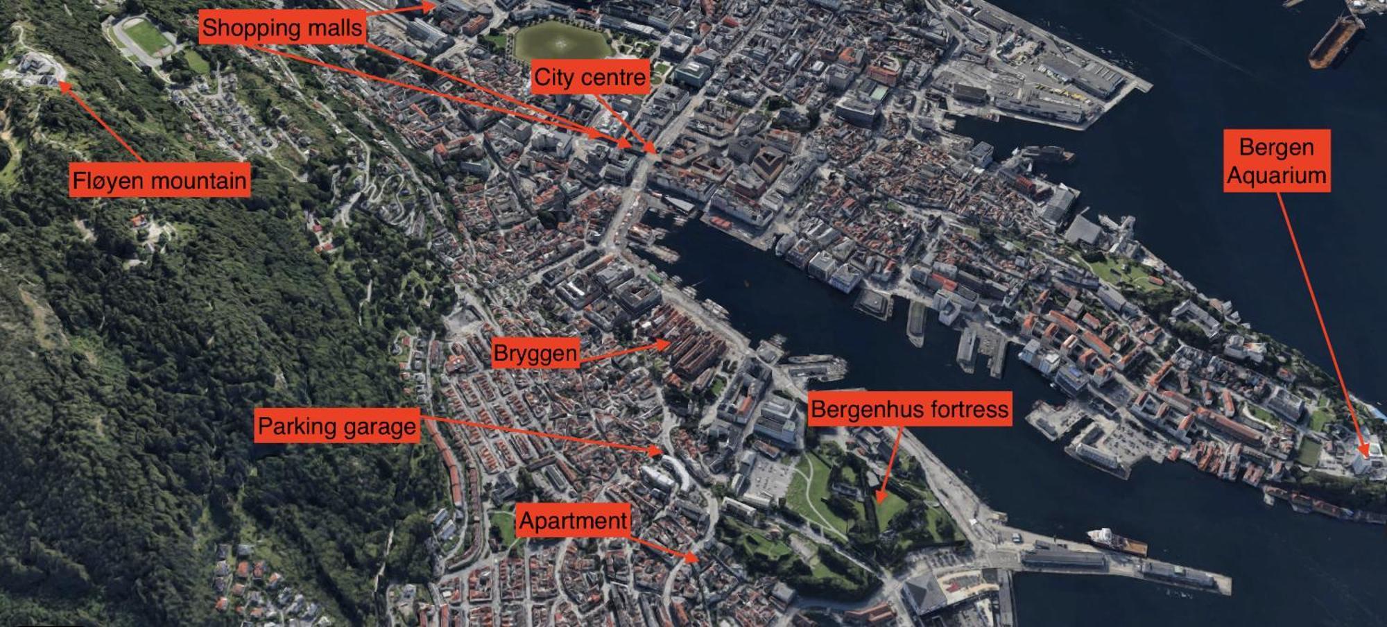 Apartment King Bed - Renovated 2024 - 2br Behind Bryggen Bergen