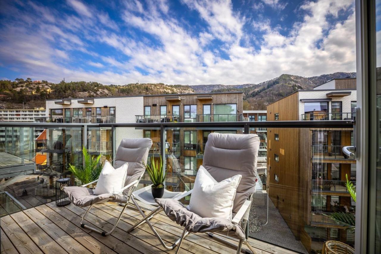Apartment New Penthouse With Sea View In Centrum Bergen