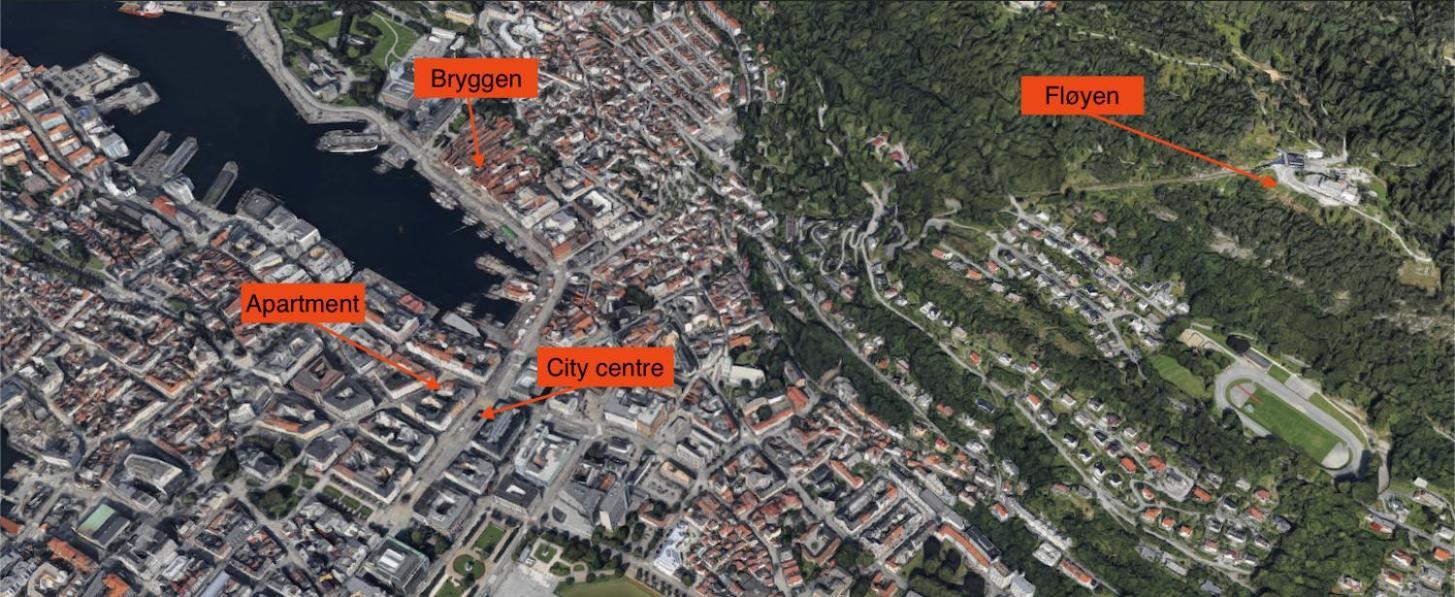 2 Min To Bryggen - Rooftop - Office With 49