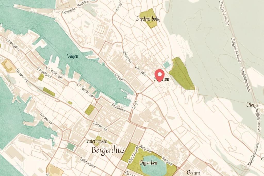 Dinbnb I Luxury Feel 100m From Bryggen Leilighet *