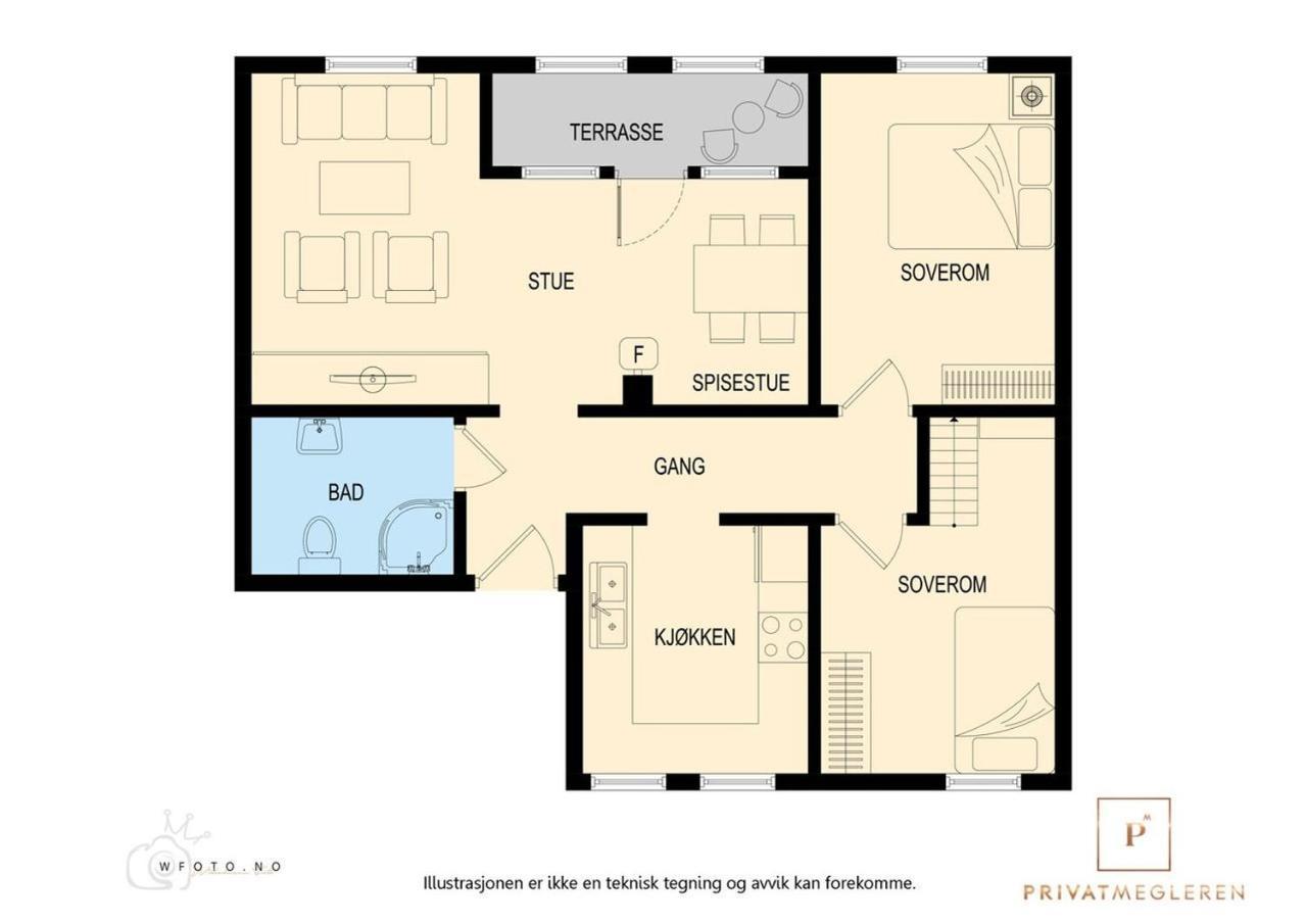 Top-floor W/great View Appartement *