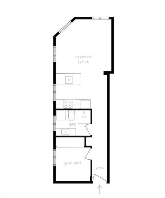 Centrally Located - Beautiful & Bright Appartement Bergen
