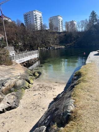 Villa Sentrumsnaer Enebolig Med Stor Hage, 100 M Fra Badestrand *