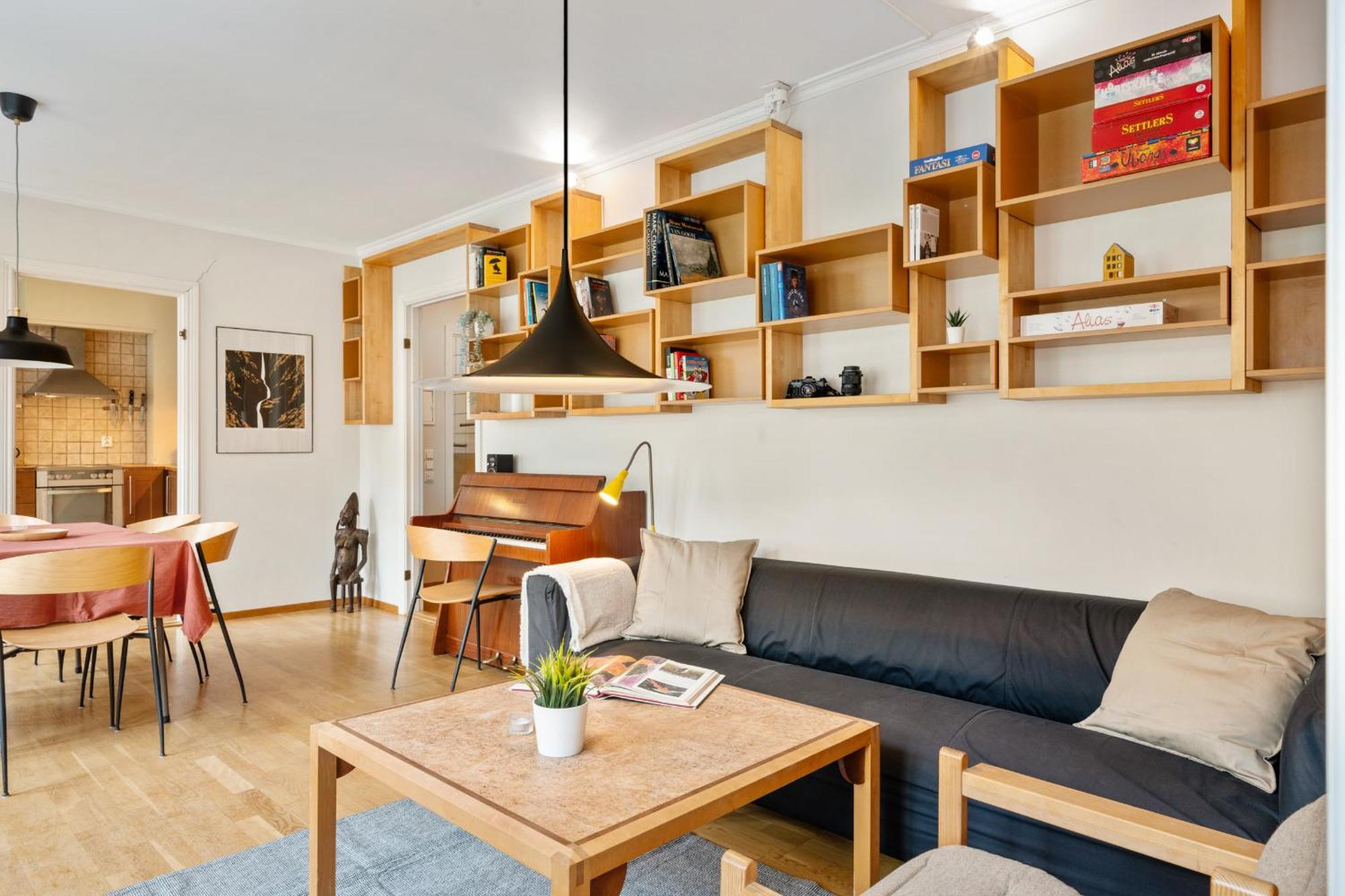 Apartment Spacious 3-bedroom For 8 By Bryggen