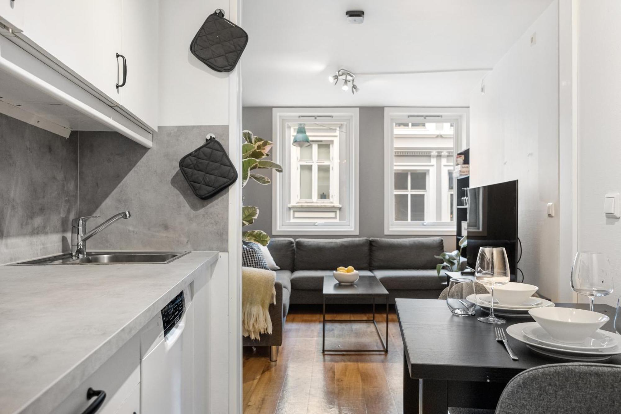 Family Friendly 3br - Quiet Area - Behind Bryggen Căn hộ Bergen