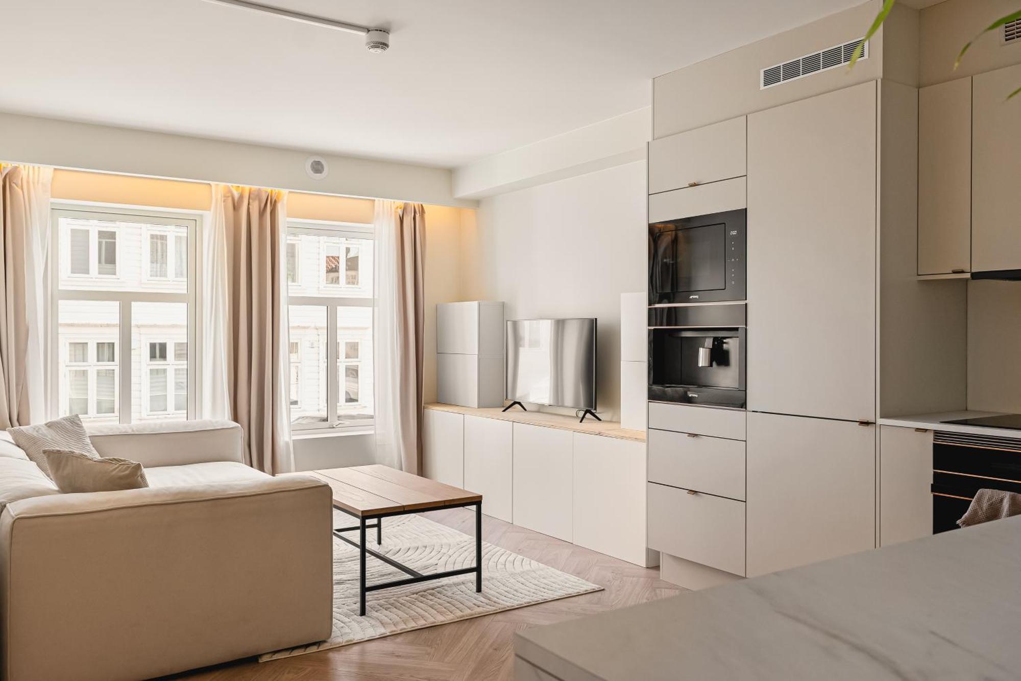 Apartment Dinbnb I Luxury Behind Bryggen I Renovated 2024 Bergen
