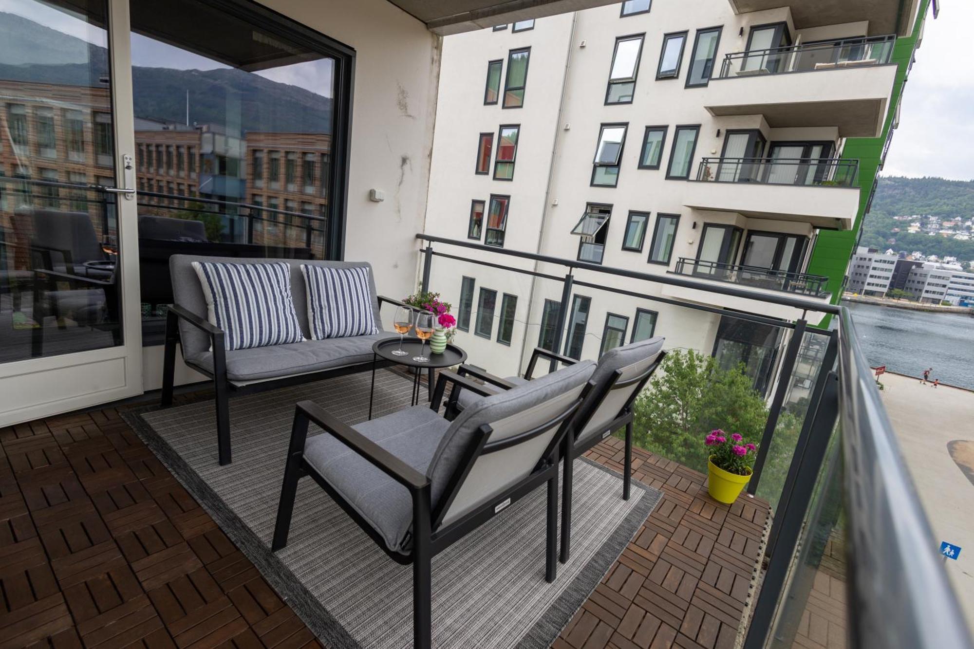 Apartment Modern - Amazing Terrace And Fjord View, Close To Center *