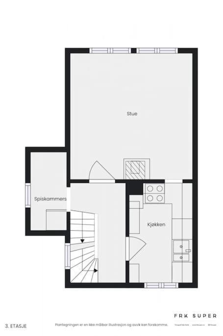 Villa Det Lille Rode Huset Ved Floibanen *